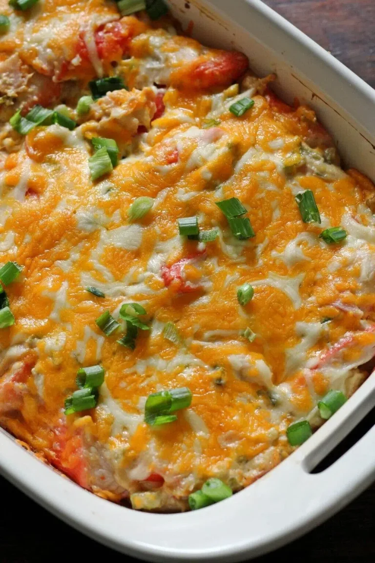 Simple Chinese Buffet Crab Casserole Recipe