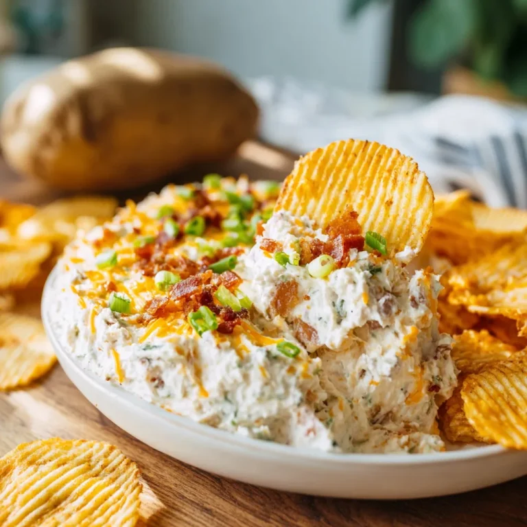 Loaded Baked Potato Chip Dip