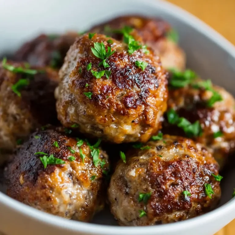 Oven Baked Meatballs Recipe